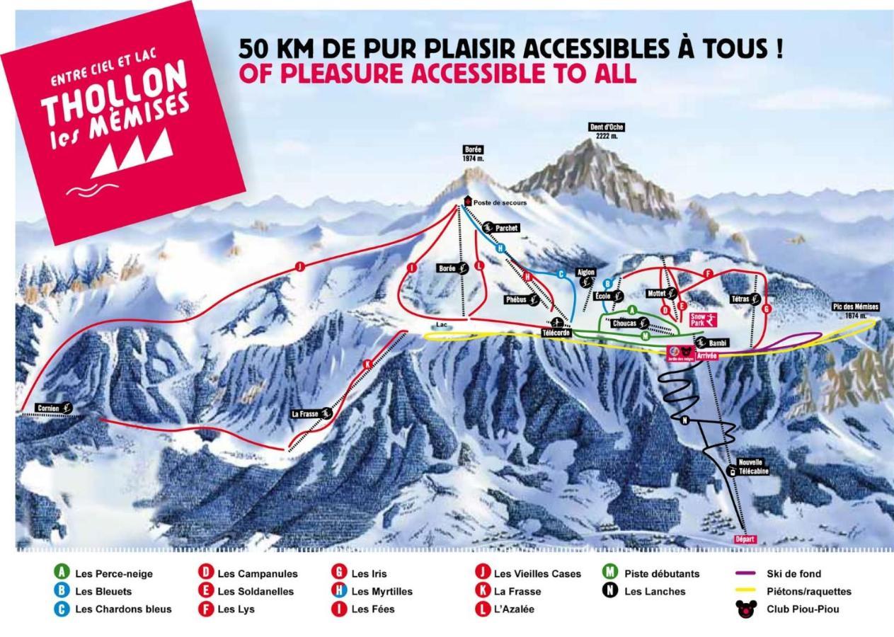 Appartement Tout Confort Montagne Et Lac Leman 톨롱 외부 사진